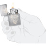 Зажигалка Zippo Skull Castle Design 46477