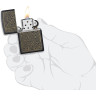 Зажигалка Zippo Maze Black Matte (арт. 49597)